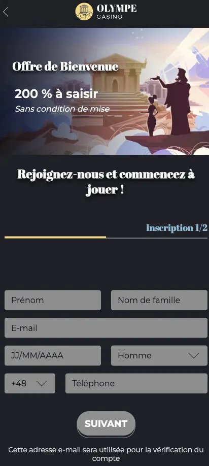 L&rsquo;Expérience VIP et les avantages de l&rsquo;Olympe Casino en Ligne en France